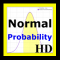 This thumbnail links to the Normal Probability HD app.